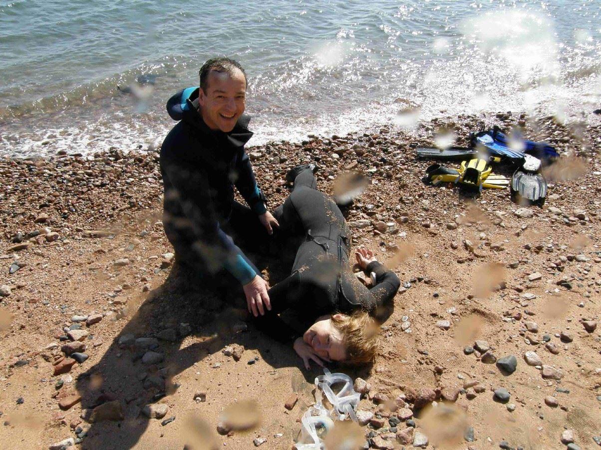 "Gerettet" - Stabile Seitenlage